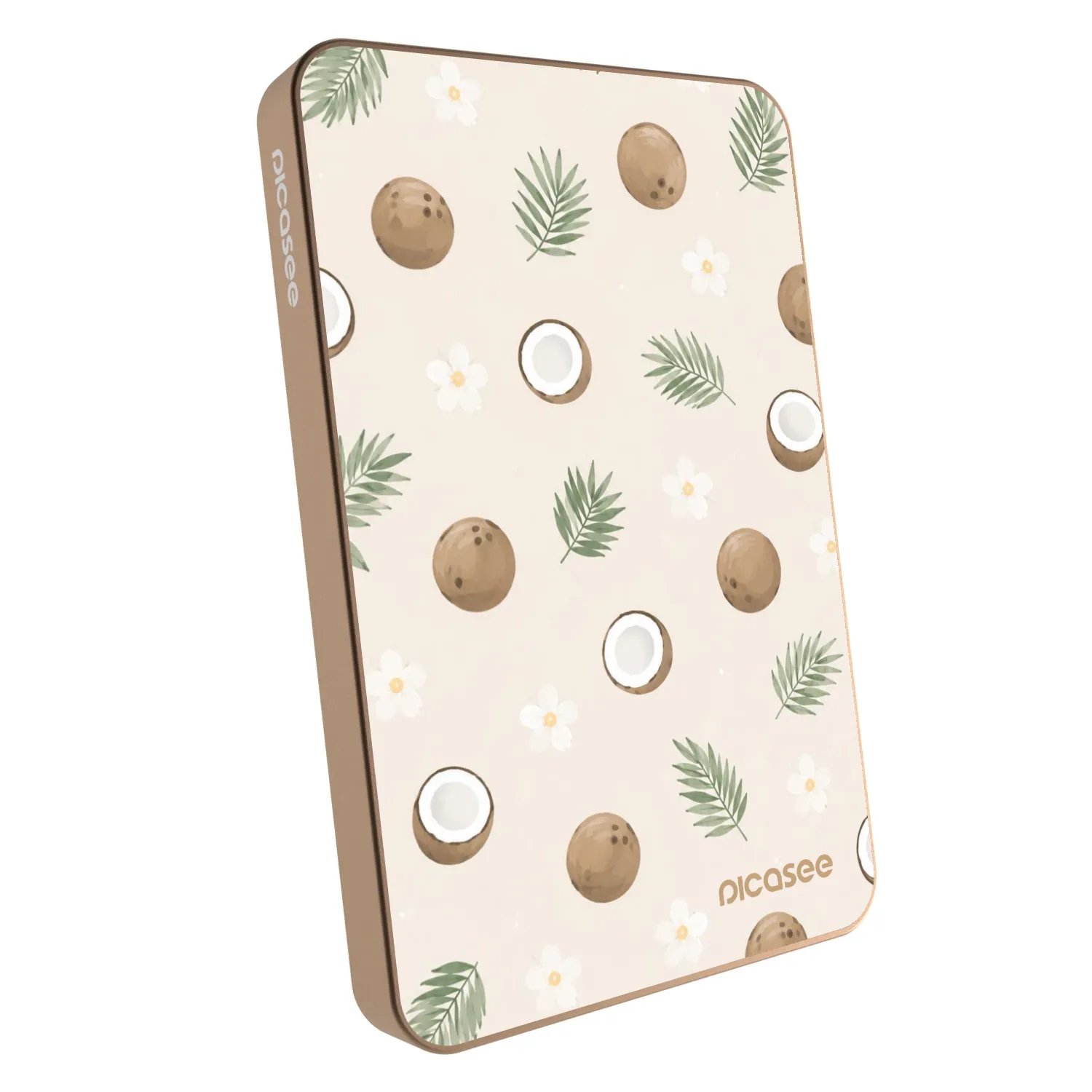 Picasee Powerbank με MagSafe 5 000 mAh Χρυσαφένιος - Coconut Breeze