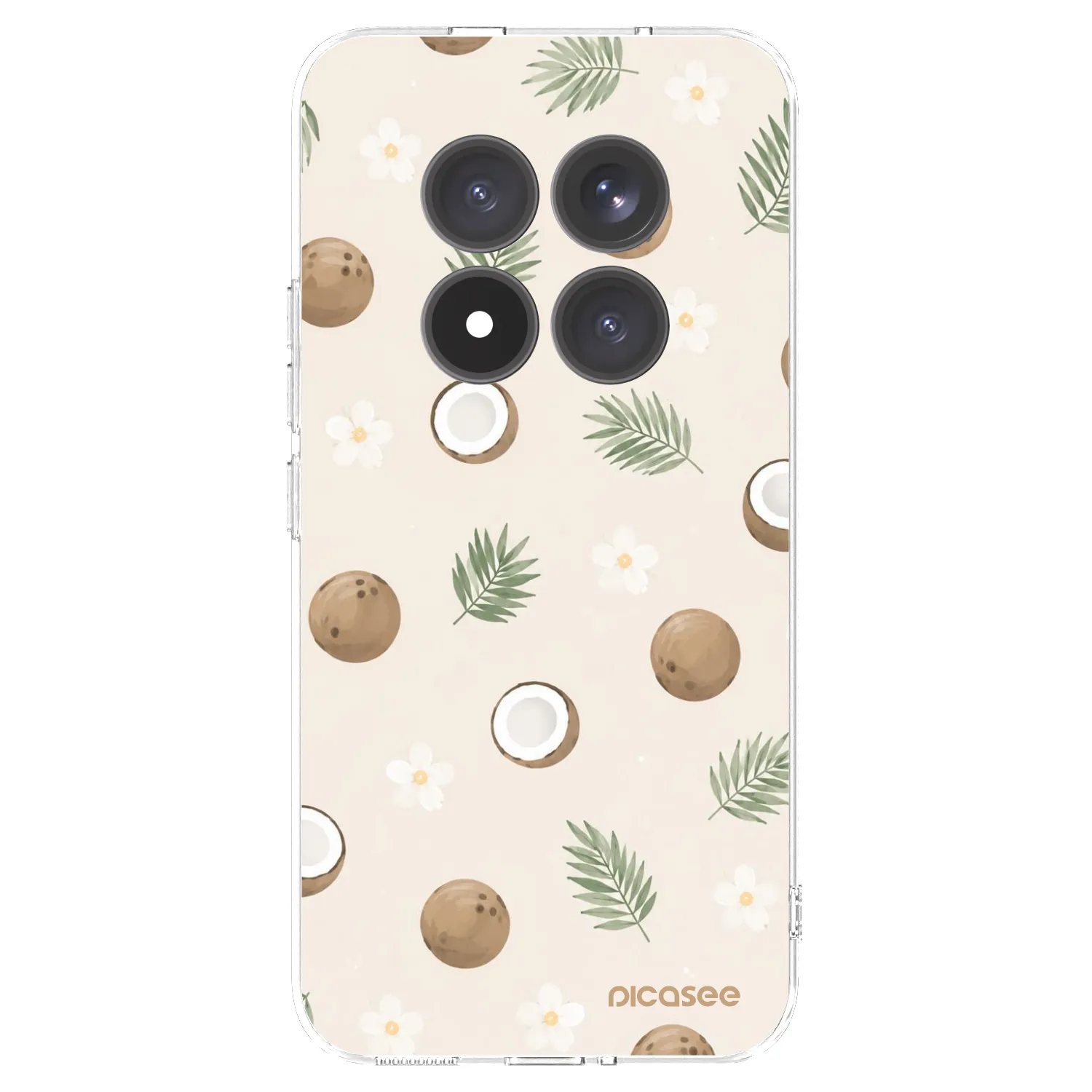 Picasee διαφανής θήκη σιλικόνης Xiaomi Redmi Note 15 Pro+ - Coconut Breeze