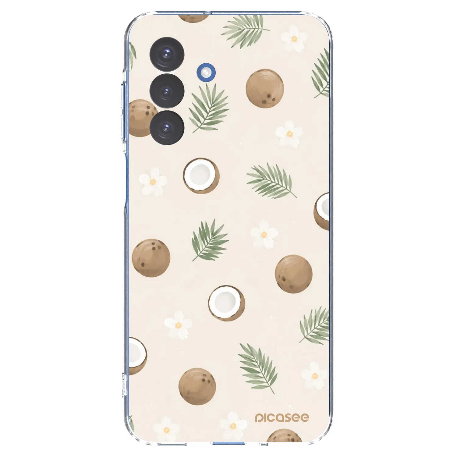 Picasee διαφανής θήκη σιλικόνης Samsung Galaxy A17 5G - Coconut Breeze