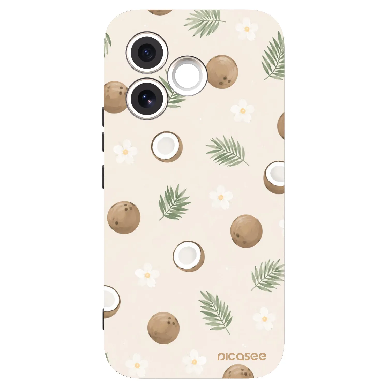 Picasee Μαύρη θήκη σιλικόνης για Honor 600 Lite - Coconut Breeze