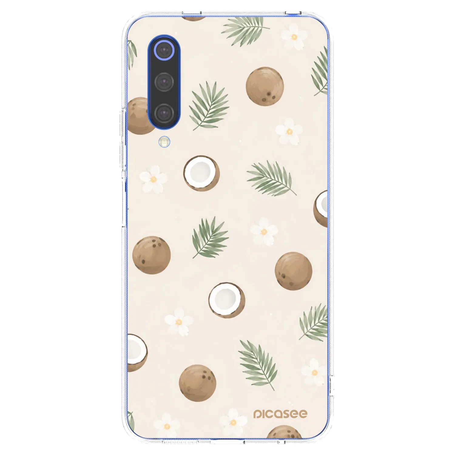 Picasee διαφανής θήκη σιλικόνης Xiaomi Mi 9 SE - Coconut Breeze