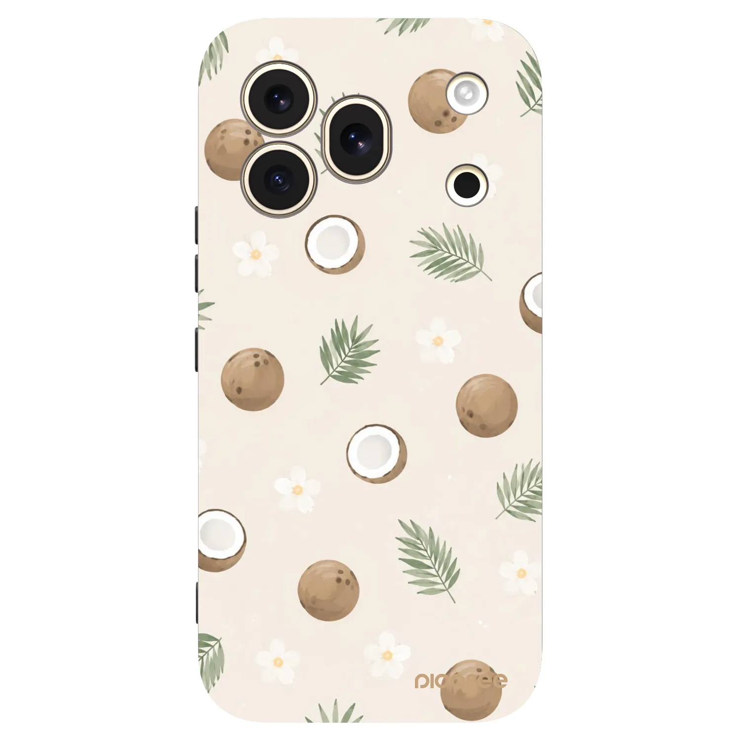 Picasee Μαύρη θήκη σιλικόνης για Honor 600 Pro - Coconut Breeze