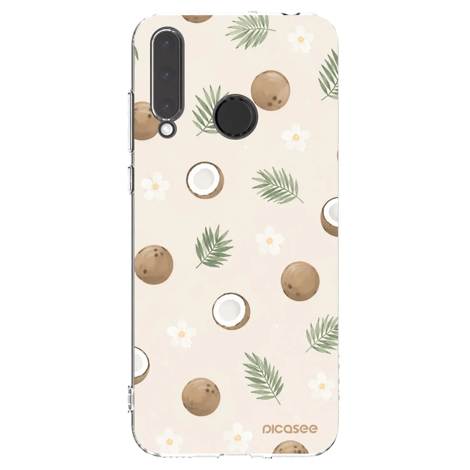 Picasee διαφανής θήκη σιλικόνης Honor 20 Lite - Coconut Breeze