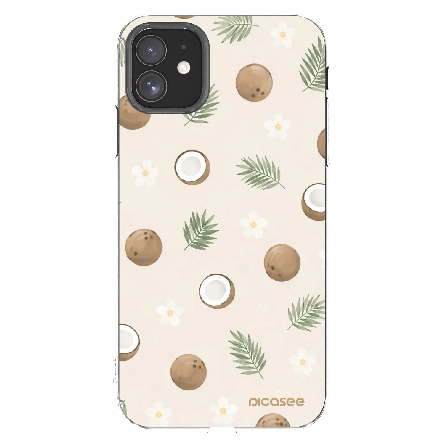 Picasee διαφανής θήκη σιλικόνης Apple iPhone 11 - Coconut Breeze