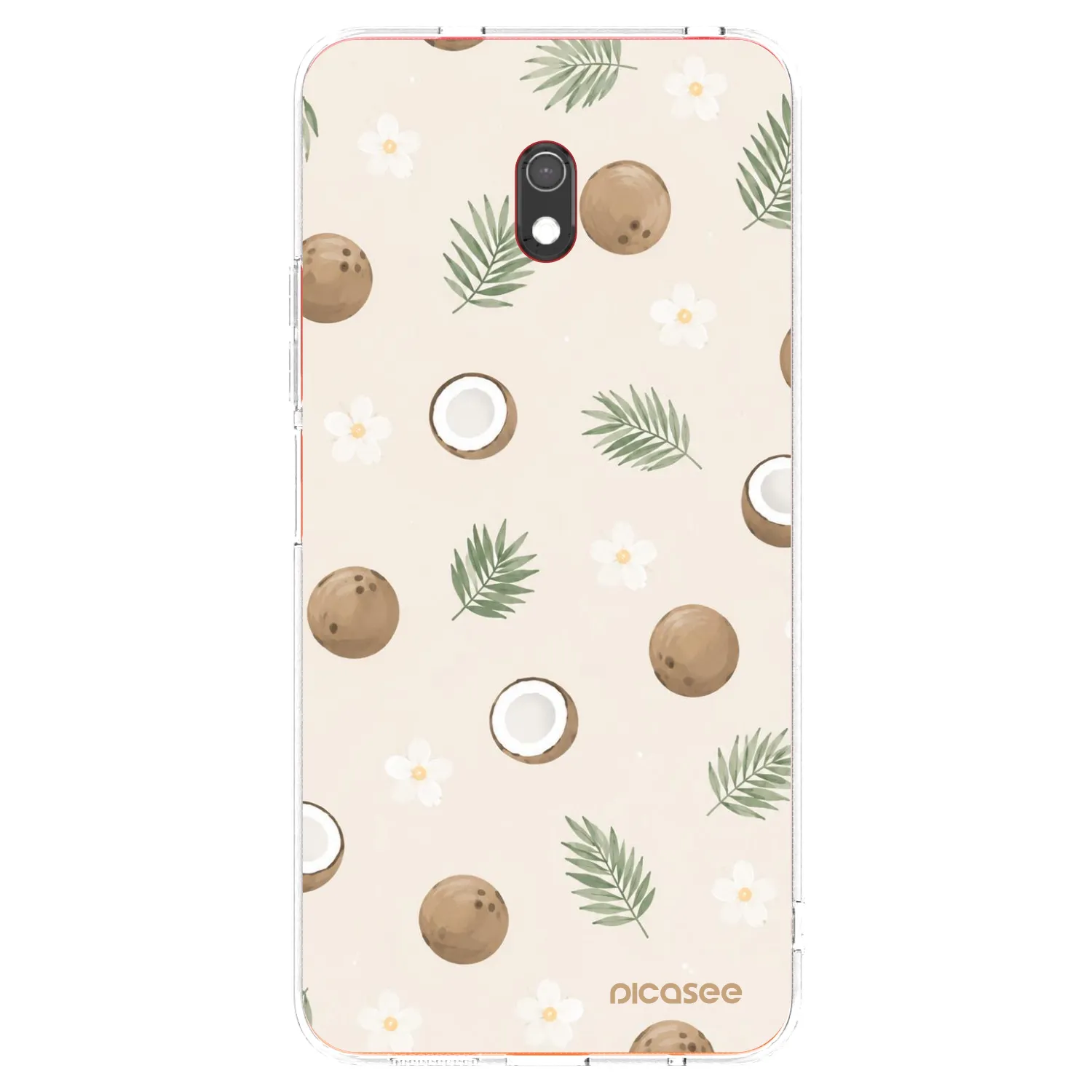 Picasee διαφανής θήκη σιλικόνης Xiaomi Redmi 8A - Coconut Breeze