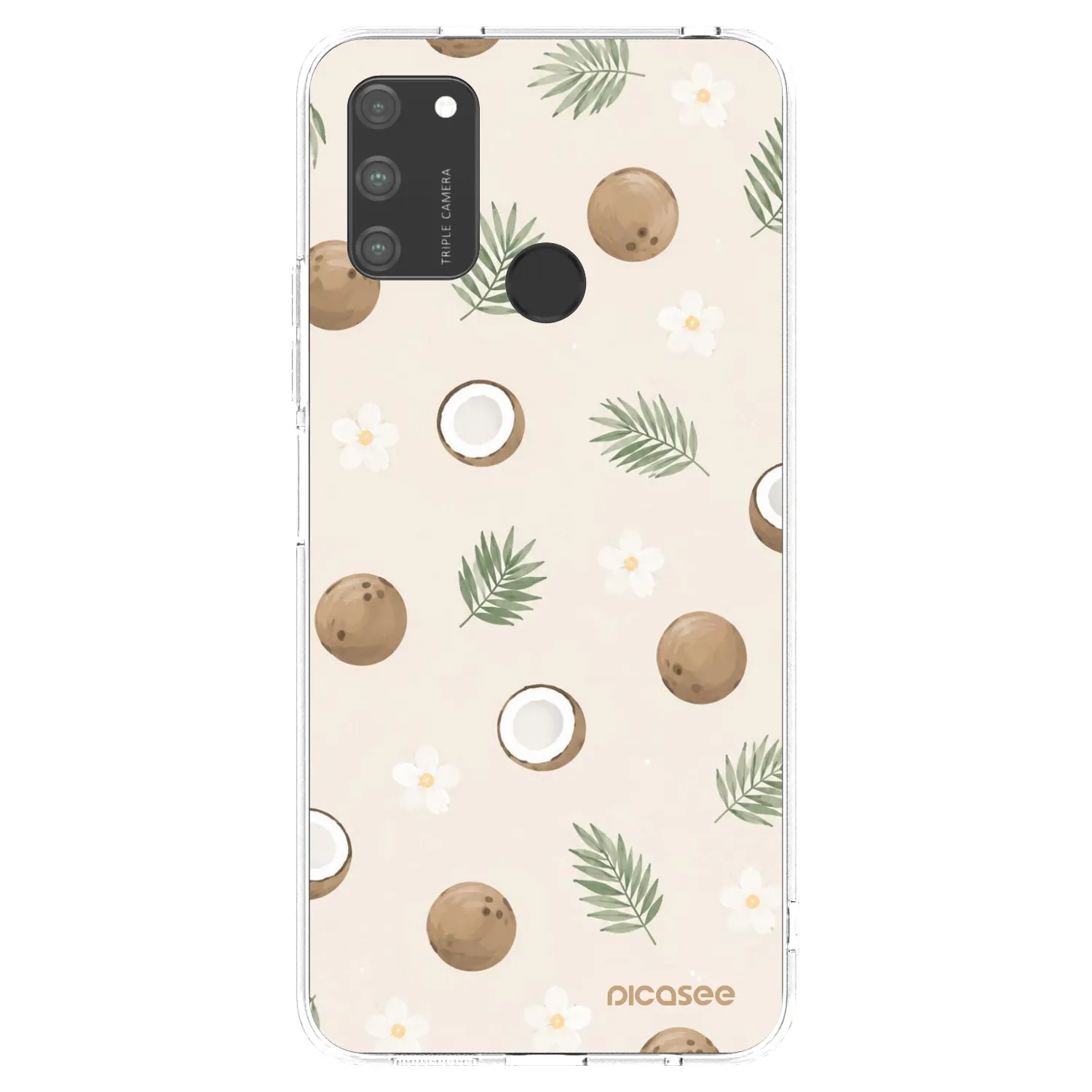 Picasee διαφανής θήκη σιλικόνης Honor 9A - Coconut Breeze
