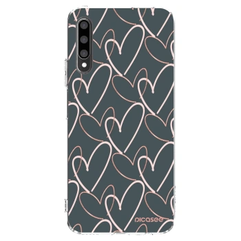 Picasee διαφανής θήκη σιλικόνης Honor 9X Pro - Lots of love