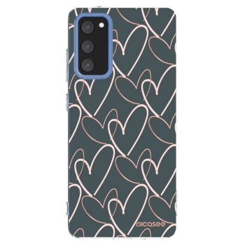 Picasee διαφανής θήκη σιλικόνης Samsung Galaxy S20 FE - Lots of love