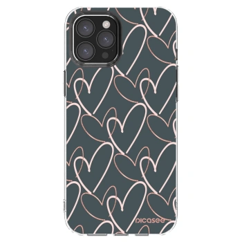 Picasee διαφανής θήκη σιλικόνης Apple iPhone 12 Pro Max - Lots of love