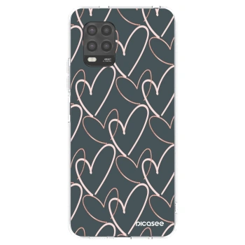 Picasee διαφανής θήκη σιλικόνης Xiaomi Mi 10 Lite - Lots of love