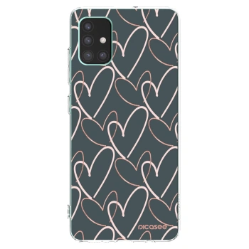 Picasee διαφανής θήκη σιλικόνης Samsung Galaxy M51 M515F - Lots of love