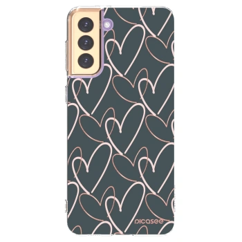 Picasee διαφανής θήκη σιλικόνης Samsung Galaxy S21+ 5G G996F - Lots of love