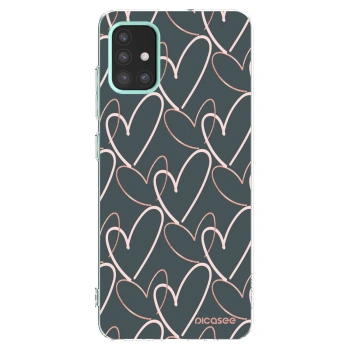 Picasee διαφανής θήκη σιλικόνης Samsung Galaxy M31s - Lots of love