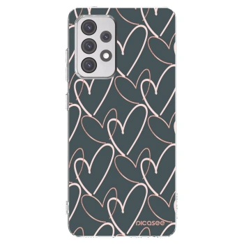 Picasee διαφανής θήκη σιλικόνης Samsung Galaxy A52 5G A525F - Lots of love