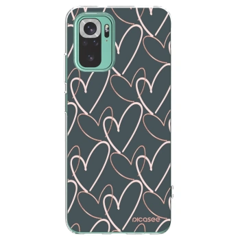 Picasee διαφανής θήκη σιλικόνης Xiaomi Redmi Note 10 Pro - Lots of love