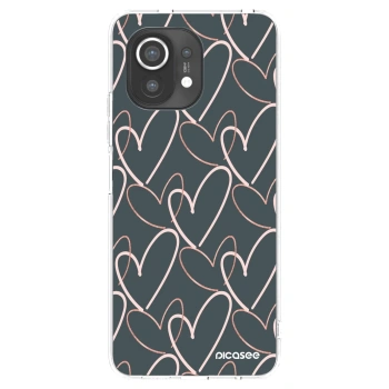 Picasee διαφανής θήκη σιλικόνης Xiaomi Mi 11 - Lots of love