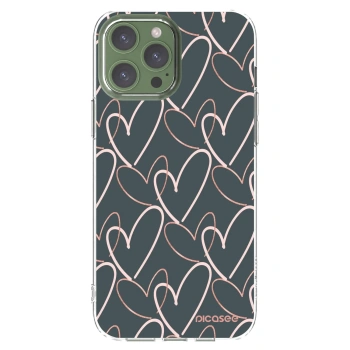 Picasee διαφανής θήκη σιλικόνης Apple iPhone 13 Pro Max - Lots of love