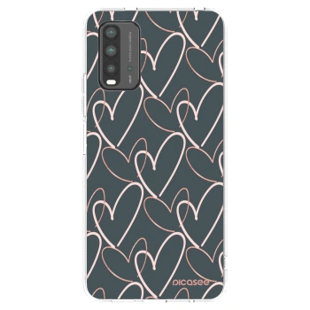 Picasee διαφανής θήκη σιλικόνης Xiaomi Redmi 9T - Lots of love