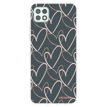 Picasee διαφανής θήκη σιλικόνης Samsung Galaxy A22 A226B 5G - Lots of love