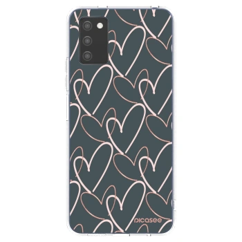 Picasee διαφανής θήκη σιλικόνης Samsung Galaxy A02s A025G - Lots of love