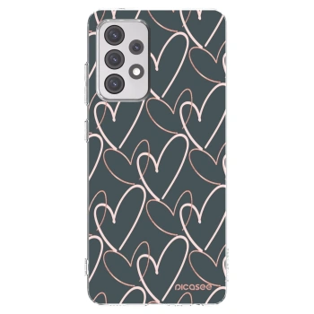 Picasee διαφανής θήκη σιλικόνης Samsung Galaxy A52s 5G A528B - Lots of love