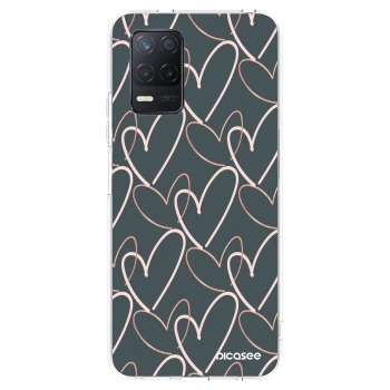 Picasee διαφανής θήκη σιλικόνης Realme 8 5G - Lots of love