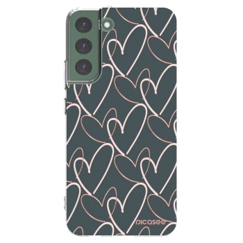 Picasee διαφανής θήκη σιλικόνης Samsung Galaxy S22+ 5G - Lots of love
