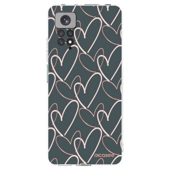 Picasee διαφανής θήκη σιλικόνης Xiaomi Redmi Note 11 - Lots of love