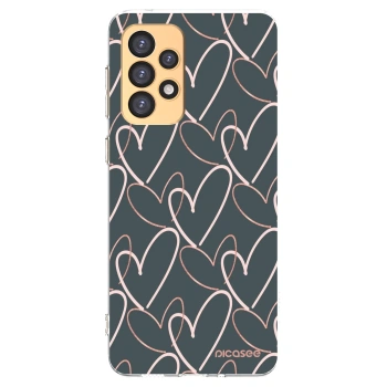 Picasee διαφανής θήκη σιλικόνης Samsung Galaxy A33 5G A336 - Lots of love
