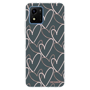 Picasee διαφανής θήκη σιλικόνης Vivo Y01 - Lots of love