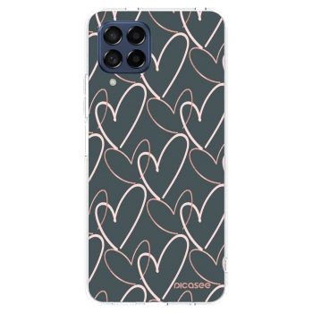 Picasee διαφανής θήκη σιλικόνης Samsung Galaxy M53 5G - Lots of love