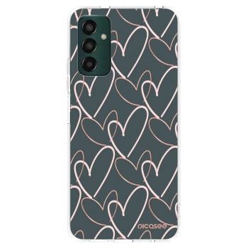 Picasee διαφανής θήκη σιλικόνης Samsung Galaxy M13 M135F - Lots of love