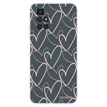 Picasee διαφανής θήκη σιλικόνης Xiaomi Redmi 10 (2022) - Lots of love