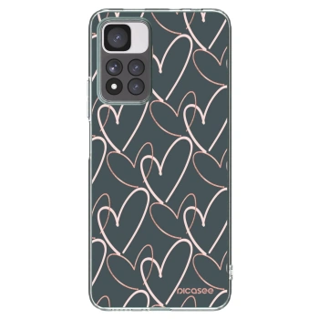 Picasee διαφανής θήκη σιλικόνης Xiaomi Redmi Note 11 Pro+ 5G - Lots of love