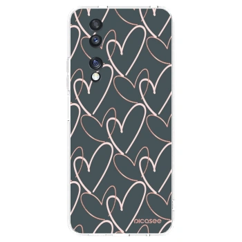 Picasee διαφανής θήκη σιλικόνης Honor 70 - Lots of love