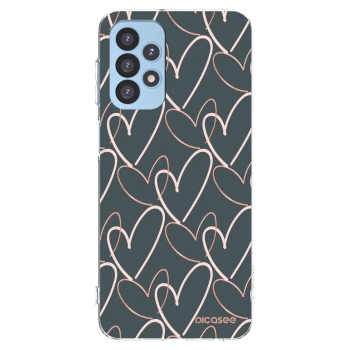 Picasee διαφανής θήκη σιλικόνης Samsung Galaxy A23 A235F 4G - Lots of love