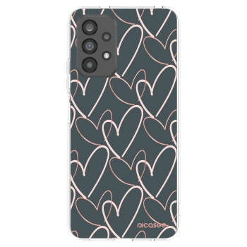 Picasee διαφανής θήκη σιλικόνης Samsung Galaxy A73 5G - Lots of love