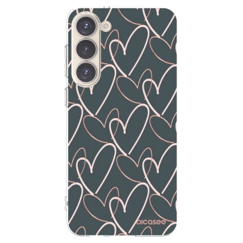 Picasee διαφανής θήκη σιλικόνης Samsung Galaxy S23+ 5G - Lots of love