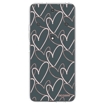 Picasee διαφανής θήκη σιλικόνης Honor Magic5 Lite 5G - Lots of love