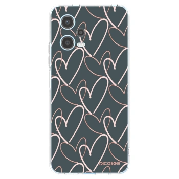 Picasee διαφανής θήκη σιλικόνης Xiaomi Redmi Note 12 5G - Lots of love