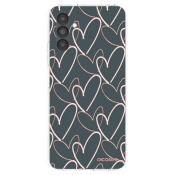Picasee διαφανής θήκη σιλικόνης Samsung Galaxy A04s A047F - Lots of love