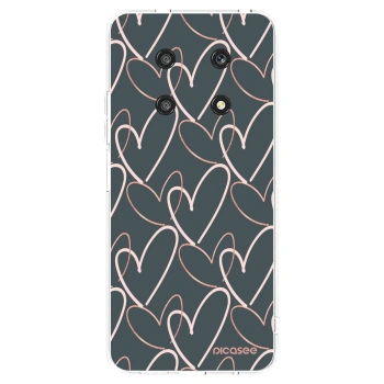 Picasee διαφανής θήκη σιλικόνης Honor Magic4 Lite 5G - Lots of love