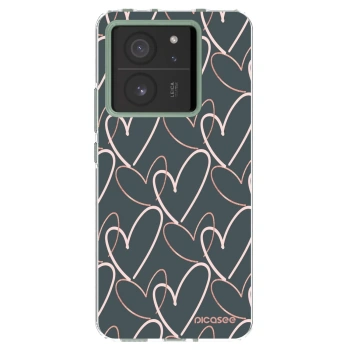 Picasee διαφανής θήκη σιλικόνης Xiaomi 13T Pro - Lots of love