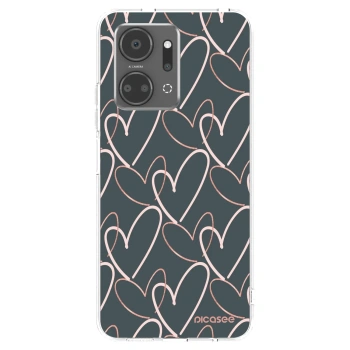 Picasee διαφανής θήκη σιλικόνης Honor X7a - Lots of love
