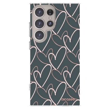 Picasee διαφανής θήκη σιλικόνης Samsung Galaxy S24 Ultra S928B 5G - Lots of love