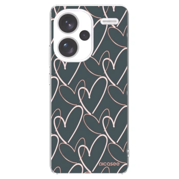 Picasee διαφανής θήκη σιλικόνης Xiaomi Redmi Note 13 Pro+ 5G - Lots of love