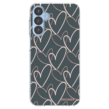 Picasee διαφανής θήκη σιλικόνης Samsung Galaxy A15 A156B 5G - Lots of love