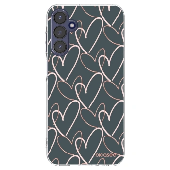 Picasee διαφανής θήκη σιλικόνης Samsung Galaxy A15 A155F 4G - Lots of love
