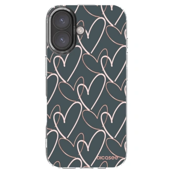 Picasee διαφανής θήκη σιλικόνης Apple iPhone 16 - Lots of love