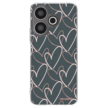 Picasee διαφανής θήκη σιλικόνης Xiaomi Redmi 13 4G - Lots of love